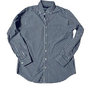 Vineyard Vines Slim Fit Gingham Tucker Shirt - Navy